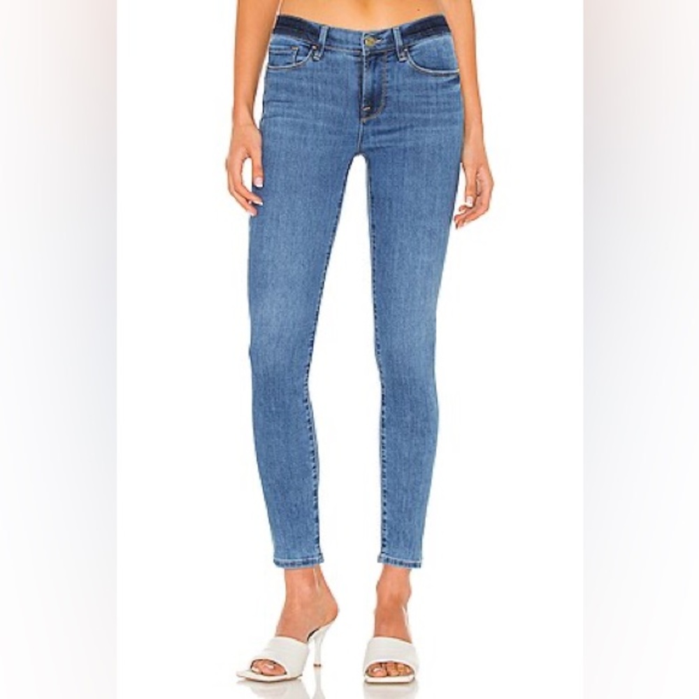 Frame Le Skinny de Jeanne Crop Jeans size 28